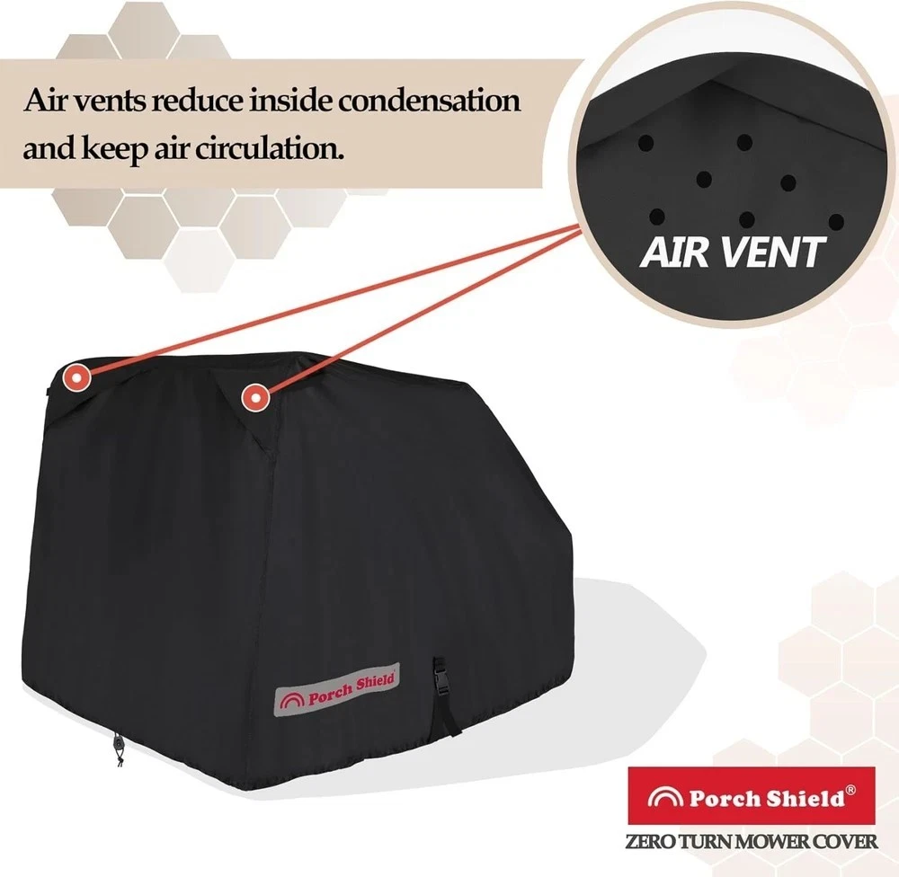 Porch Shield Zero Turn Mower Cover - Thumbnail 4
