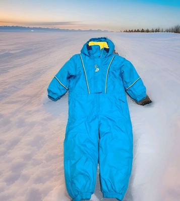 Rawik Kids Sz 5 Medium  Snow Winter Outdoor Vintage 1980's Children's Snowsuit 