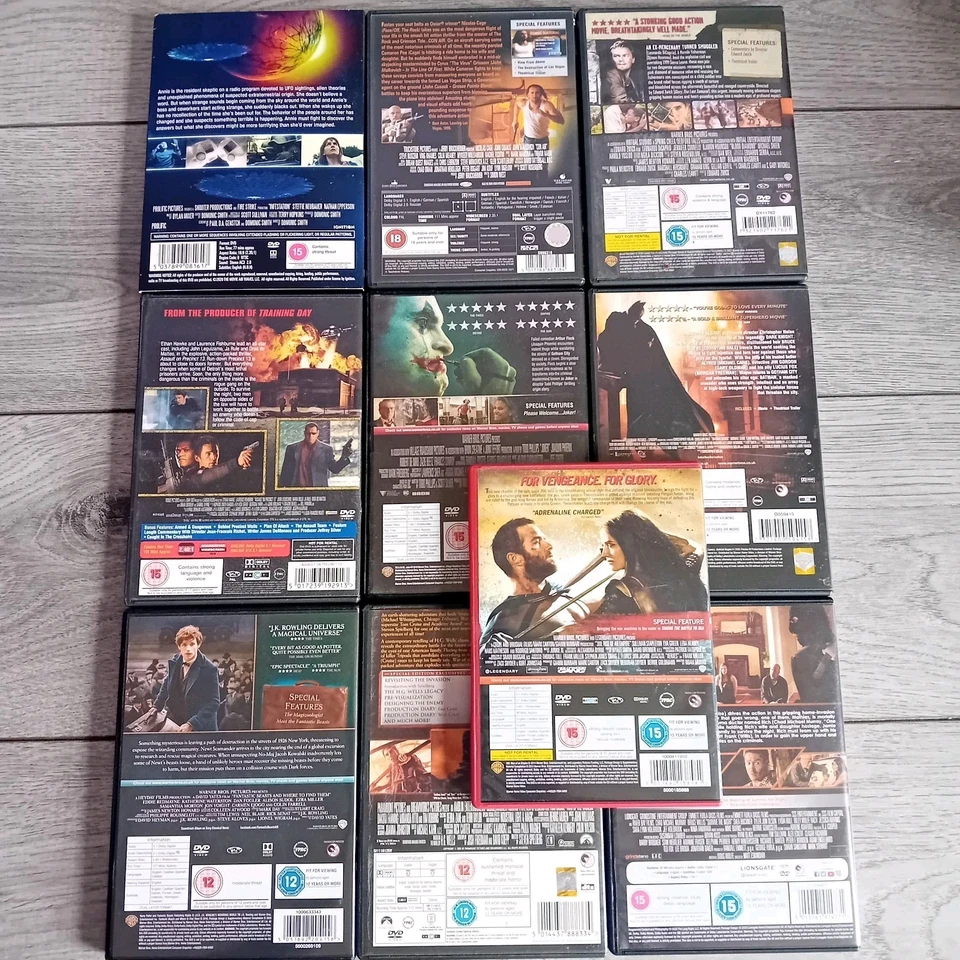 Collection Of 10 Random Action DVD Movies, JOKER To CON AIR, All Region 2 - Image 4 of 4