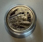 1-1oz 2016 Silver Hobo Nickels The Train  .999 Fine Silver Round Proof W/COA