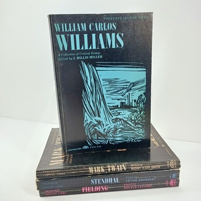 4x Twentieth Century Views Critical Essays Williams Twain Stendhal Fielding Book