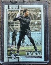 Ryan Ritter Golden Mirror Image Variation - 2026 Topps Series 1  Rookie Card SSP