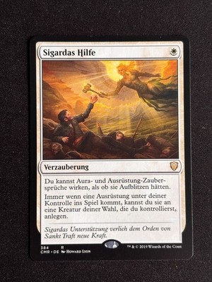 MTG Sigardas Hilfe #384 DE Sigarda's Aid Commander Legends: Extras near mint