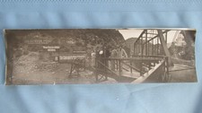 1900's Colorado & Southern Ry Forks Creek Colo. Panoramic Original Print Photo-