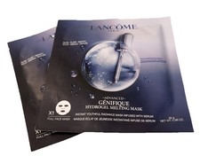 2x Lancome Advanced Genifique Hydrogel Melting Mask Sheet Masks