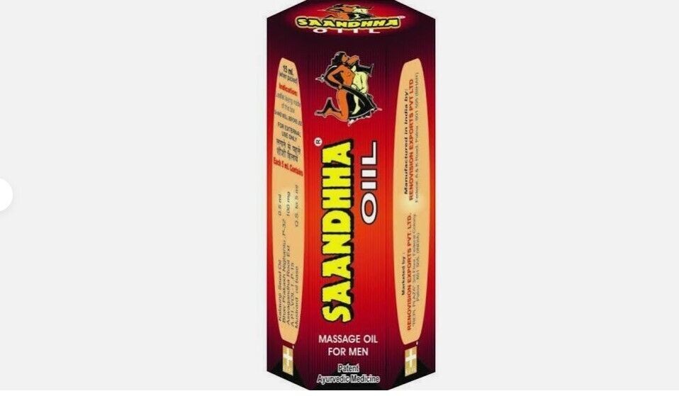 100 % Original SANDHA SAANDHHA SANDA ÖL 15 ml MASSAGEÖL für Männer