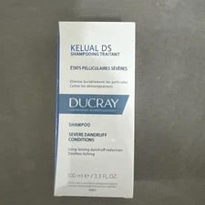 Ducray Kelual DS Treatment Shampoo Severe Dandruff Conditions 3.3oz Exp 03/28