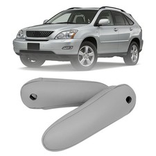 2PCS Leather Seat Armrest Cover Grey Compatible with Lexus RX300 RX330 RX350 ...