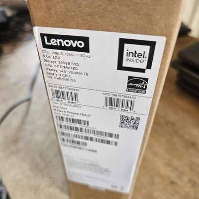Lenovo IdeaPad Flex 5 14'' FHD+ Chrome 14IAU7 Laptop i5-1334U 8GB RAM 256GB Ob A