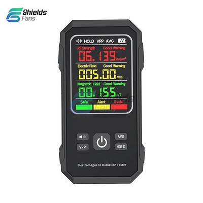 Digital EMF Meter Electromagnetic Field Radiation Detector RF Strength Tester