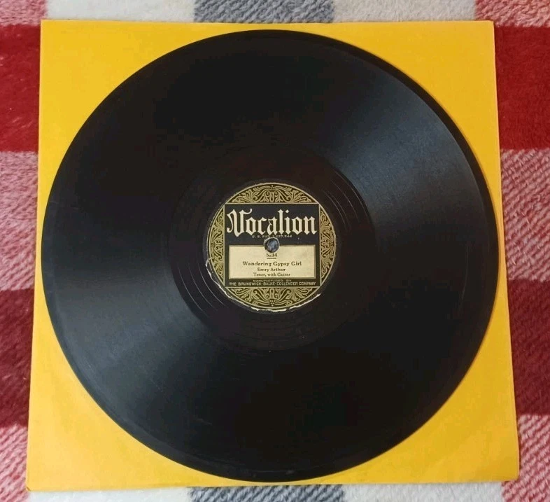 Prewar Country 78 RPM Emry And Henry Arthur Vocalion 5234 HEAR AUDIO READ Desc. - Image 2 of 3