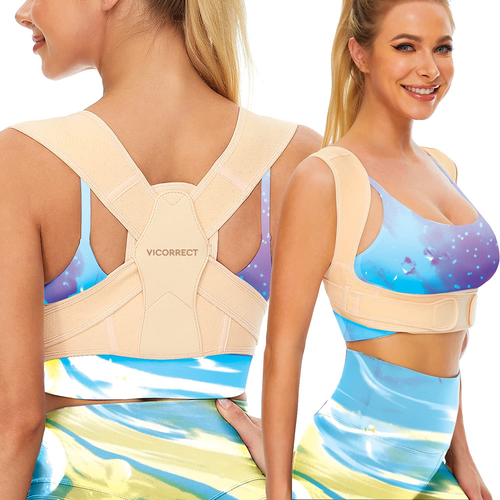 Corrector De Espalda Para Mujeres Y Hombres, Corrector Postura Espalda Ajustable - Imagen 8 de 12