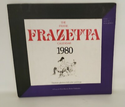 1980 Frank FRAZETTA Calendar, NOS, Factory Sealed Mailer, Fantasy