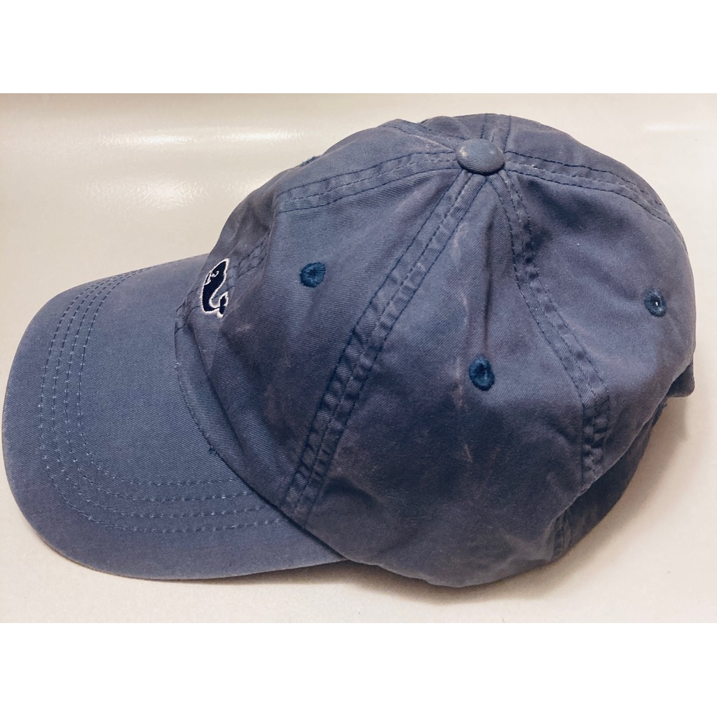 Vineyard Vines adjustable slate blue women\'s cap OS  #1386 Vineyard Vines Womens Baseball Cap Blue 100% Cotton  main image 4