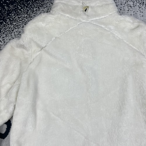 Nike ACG Fleece White Womens Gore Wind Stopper VTG Jacket Fluffy XXL 2XL NWT - Picture 18 of 24