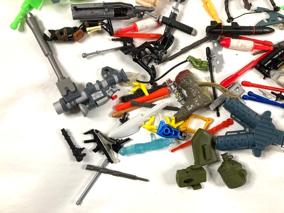 Gran Lote de Accesorios para Figuras de Acción - Toy Biz - Kenner - X-Men - Marvel - Años 90 Foto 2 de 4