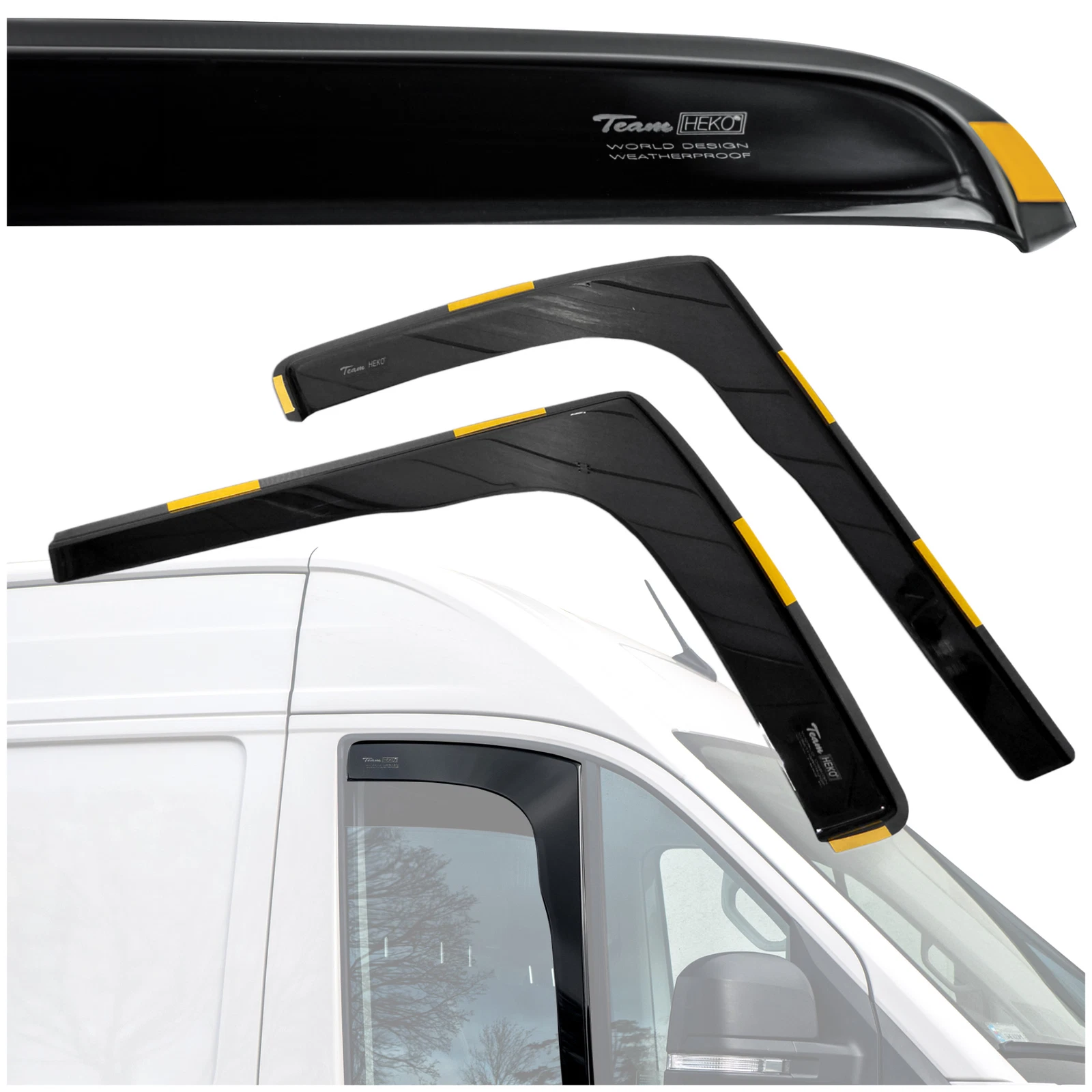 Windabweiser Heko Für IVECO TURBO DAILY 40-10 (1992-2000