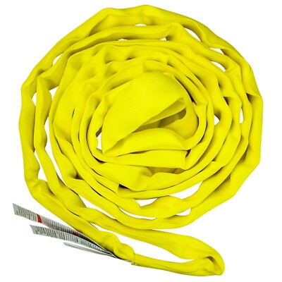 VULCAN Round Sling, 10' - SWL of 8,400 lbs (V), 6,700 lbs (C) & 16,800 lbs (B)