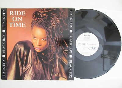 Black Box   Ride On Time 12'' Single Vinyl Italo House  DE 1989 VG++ cleaned