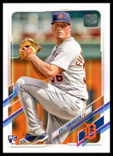 2021 TOPPS UPDATE #US75 KYLE FUNKHOUSER ROOKIE CARD DETROIT TIGERS/RC. rookie card picture