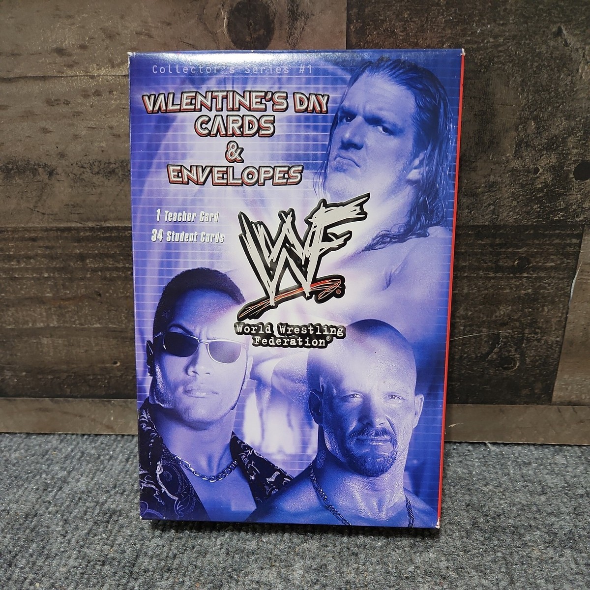 Vintage 2000 World Wide Wrestling Federation WWF Valentine cards 35 ct