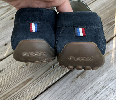 GEOX Respira Size 45/12  Navy Slip on Loafer / Driving Moc Geox Mens Loafers | eBay main image 3