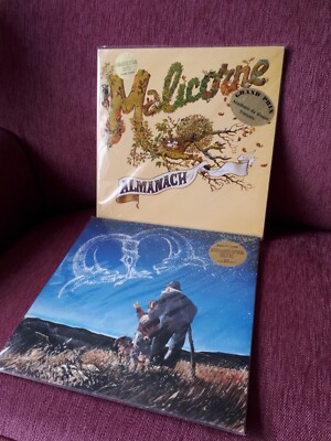 MALICORNE FOLKLORE Folk Rock Psych France  LP VINYL Hexagone Gatefold Almanach