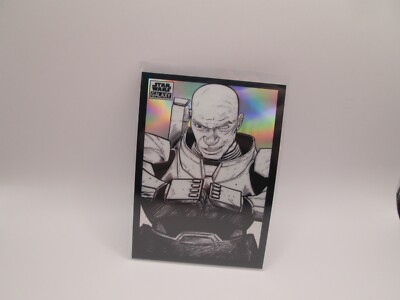Star Wars Chrome Galaxy   Wrecker   Sketch Variation Card    #BV-91  Topps 2022