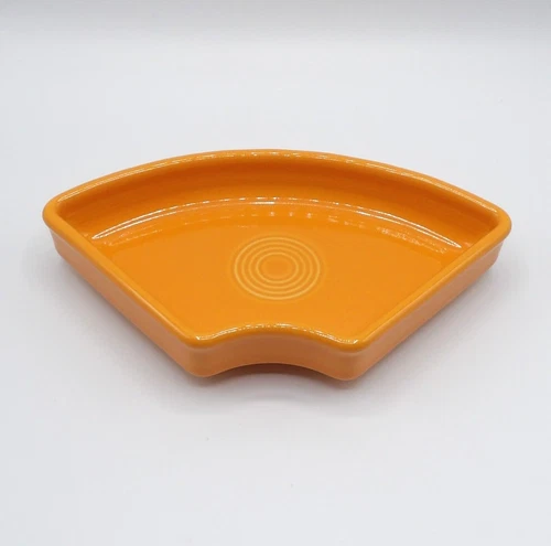 TANGERINE SIDE DISH FOR FIESTA BRIGHTS ENTERTAINING SET BY HOMER LAUGHLIN