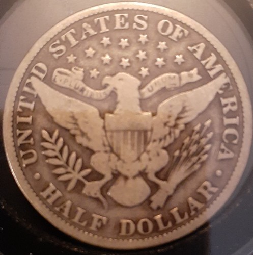 1913 - P Barber Key Date Silver Half Dollar (188,000) - Picture 4 of 4