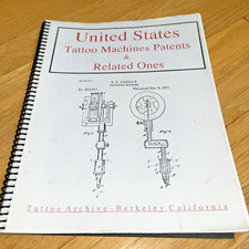 UNITED STATES TATTOO MACHINES PATENTS  RELATED ONES Tattoo Archive Berkeley