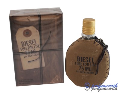 DIESEL FUEL FOR LIFE BY DIESEL 2.5 OZ EDT SPRAY FOR MEN NEW IN BOX