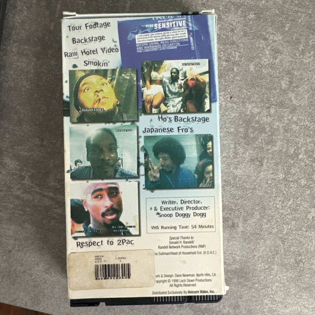 Snoop Dogg Smokefest 1996 Tour Video (VHS, 1999
