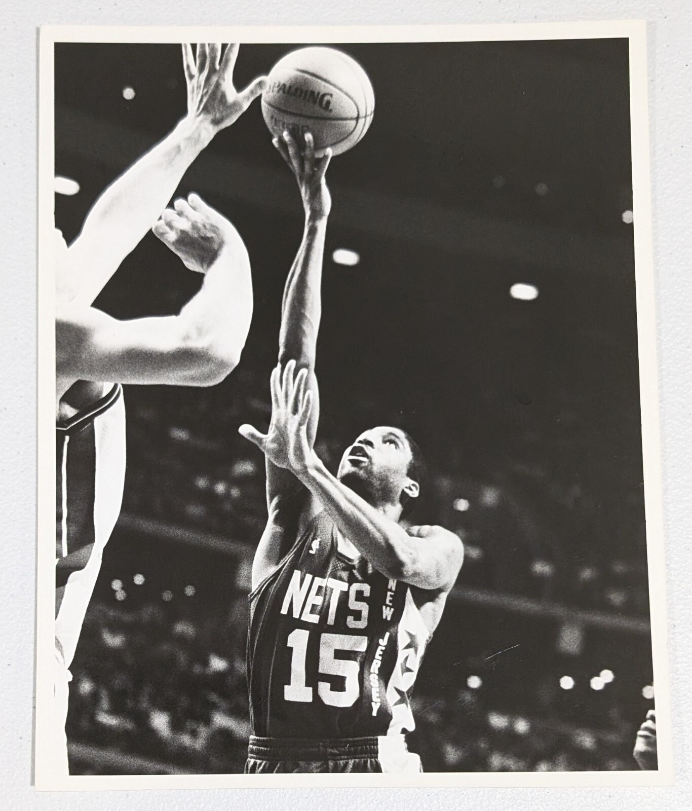 FILA Lester Conner New Jersey Nets foto tipo 1 NBA 1989 di Betsy P. Rowe