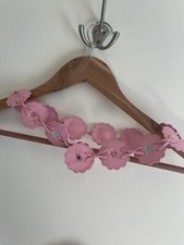 Gymboree Pleather Concha Concho Flower Pink Toddler 2t 3t 4t Vintage Cowgirl