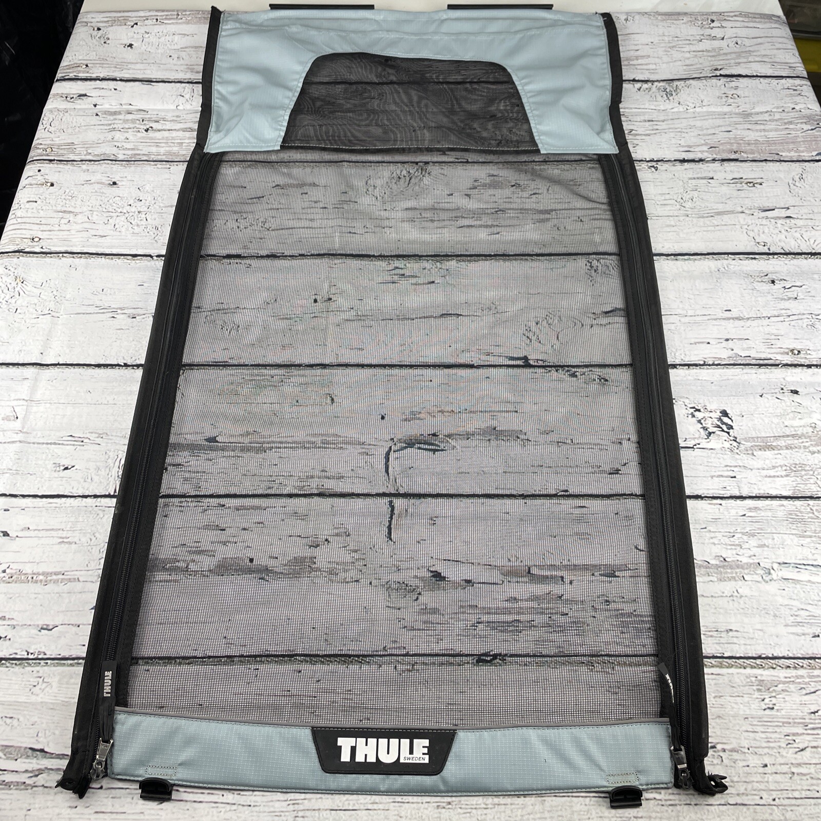 Cubierta de malla Thule Chariot Cross 1 y 2 2 asientos Alaska cremallera protección solar e insectos