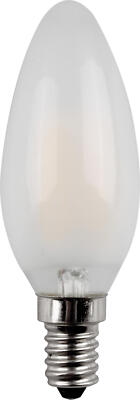 Müller Licht LED Lampe C35 4W 40W 220-240V E14 470lm 2700K Retro-matt 401068