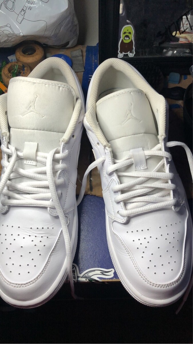 Nike Air Jordan 1 Low Triple White 2022 | eBay