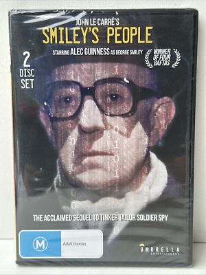 Smiley's People DVD JN5A Alec Guinnes  George Smiley NEW FREE UNTRACKED POST