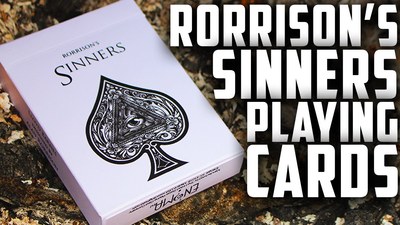 RORRISON'S SINNERS DECK OF PLAYING CARDS POKER SIZE BY USPCC & ENIGMA
