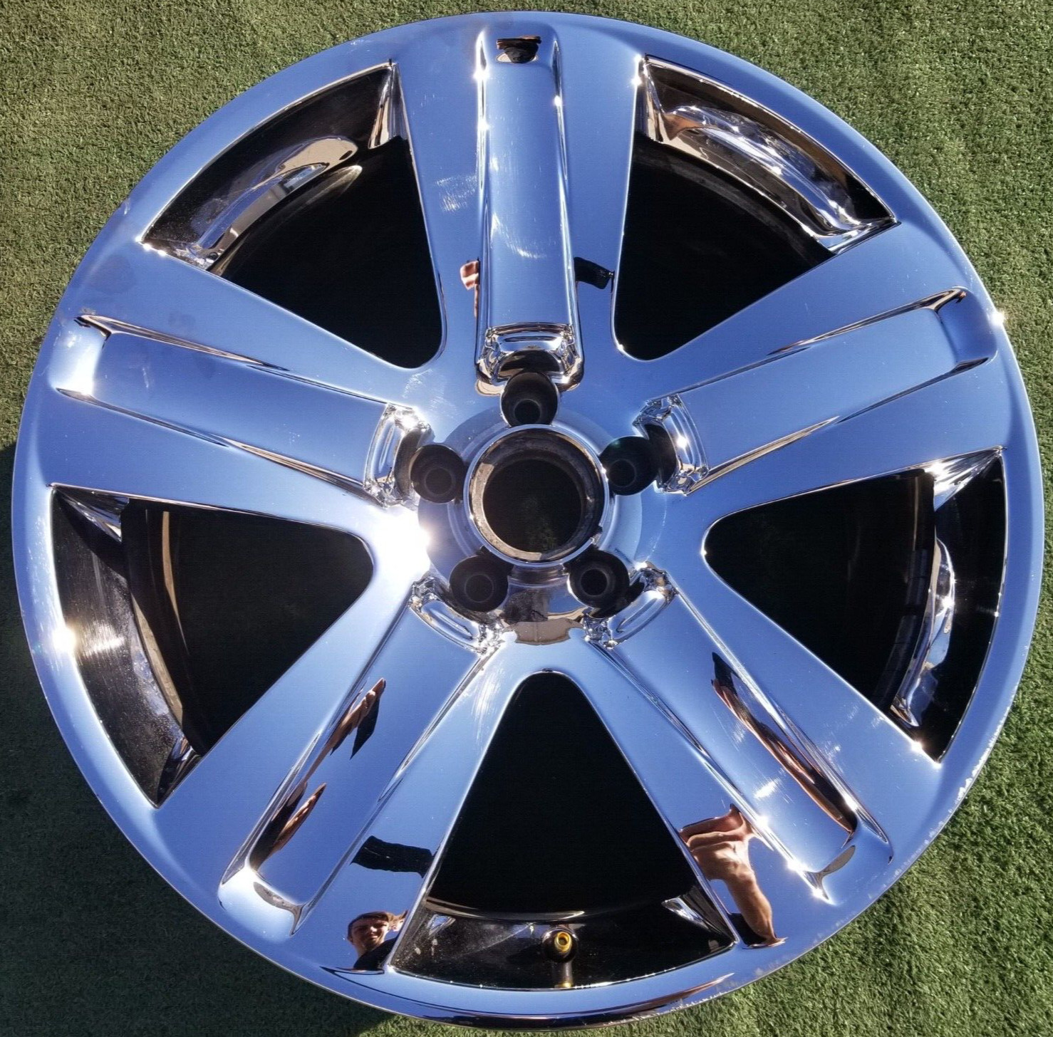 Factory Bentley Continental Chrome Wheel OEM 19 inch Flying Spur 3W0601025AC