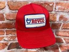 vintage 80s Revco Pharmacy patch trucker snapback hat sz M/L
