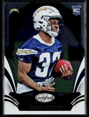 2018 Panini Certified #168 Justin Jackson #/999