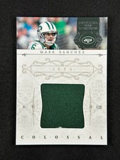 2011 National Treasures Colossal Game-Worn Materials #16 Mark Sanchez /99 NY Jet