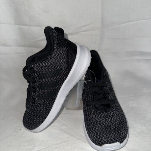 Adidas Racer TR Toddler Boys' Size 6K Black Gray Slip on Sneakers New - Picture 3 of 8