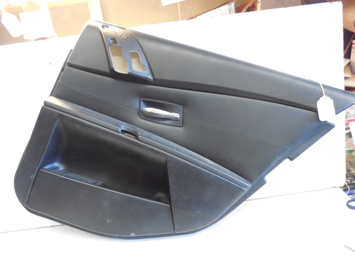 06-10 BMW E60 530xi Sedan Rear Right Side Interior Door Panel