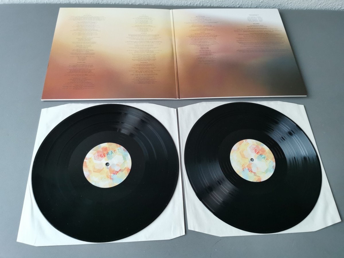 TESSERACT original etched Vinyl 2LP Polaris (2015 KScope Europe