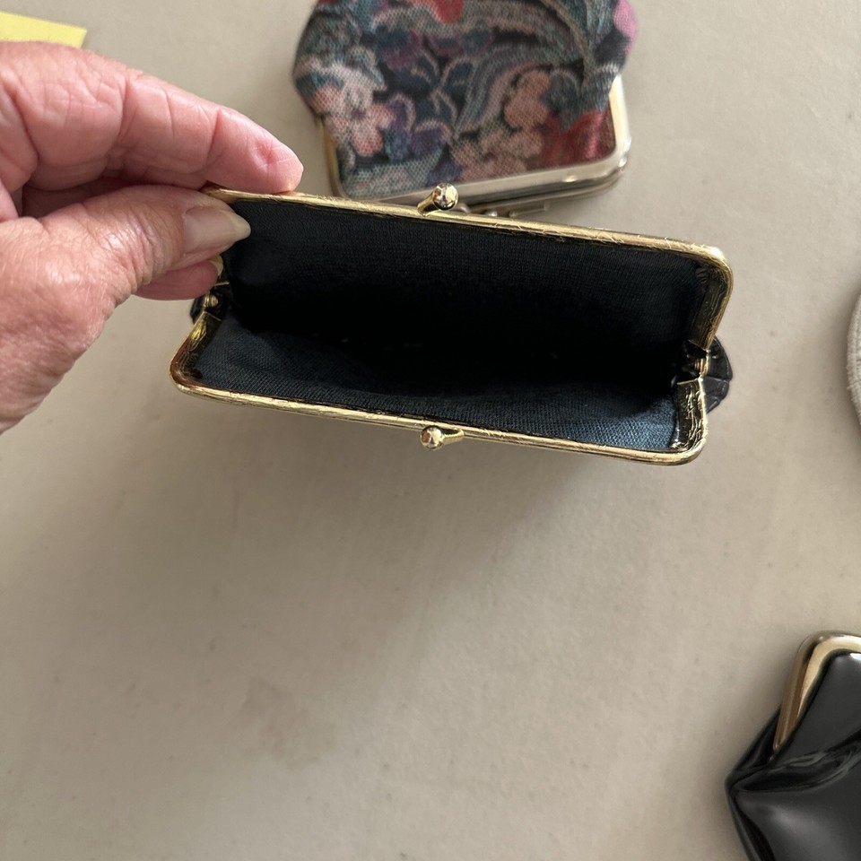 4 Vintage Change Purses eBay