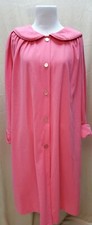 Leisure Life HouseCoat Robe Vintage Womens Sz 42 pink 222