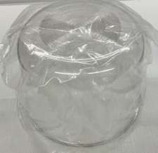 Nos Clear Unity Mfg Dome Fits Rv25 Rotating Beacon Light Lens